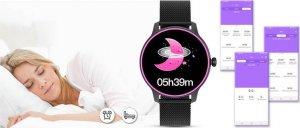 Smartwatch Gino Rossi SW020-2 Czarny  (SW020-2) 10