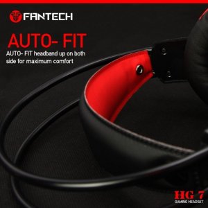 Słuchawki Fantech HG7  CS Czerwone 4