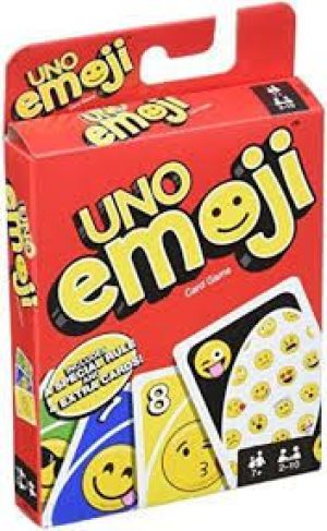 Mattel Gra - Uno Emoji (228479) 1