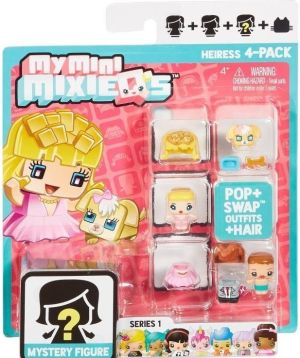 Figurka Mattel My Mini MixieQ's - Figurki 4-pak Elegantka (226996) 1