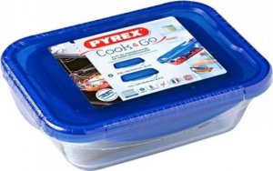 Pyrex Set Pojemników na Lunch Pyrex Cook & Go (2 pcs) Przezroczysty Szkło borokrzemowe 1