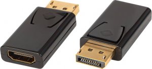 Adapter AV Prolech Przejściówka wtyk DisplayPort na gniazdo HDMI 3