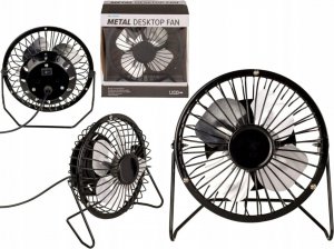 Wentylator USB Solidny Cichy Wiatrak Wentylator Biurkowy Usb 15Cm 2