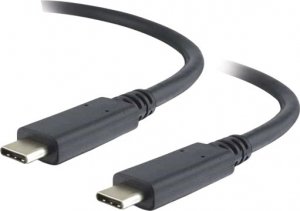 Kabel USB PremiumCord USB-C - USB-C 1 m Czarny (ku31ch1bk) 1