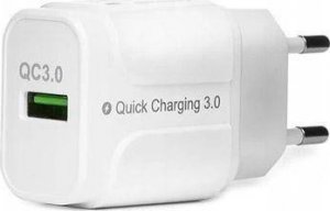 Ładowarka Extreme Networks Ładowarka sieciowa do telefonu FAST QC 3.0 + kabel USB typ-C - eXtreme Ampere - 3A - ATCU3QC30W+CC BIAŁA 4