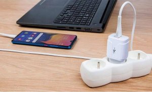 Ładowarka Extreme Networks Ładowarka sieciowa do telefonu FAST QC 3.0 + kabel USB typ-C - eXtreme Ampere - 3A - ATCU3QC30W+CC BIAŁA 5