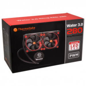 Chłodzenie wodne Thermaltake Water 3.0 Riing Red 280 (CL-W138-PL14RE-A) 9