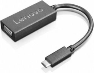 Adapter USB Lenovo USB-C - VGA Czarny  (4X90M42956) 1