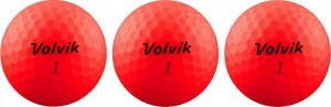 Volvik morele Piłki golfowe VOLVIK VIMAT Soft (red mat) 3 szt 2