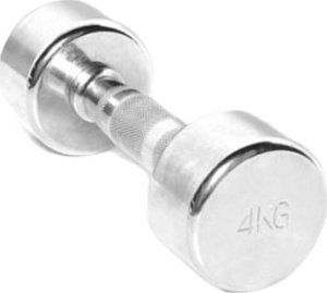SKO Chromed dumbbell TOORX MC-4 4kg 1