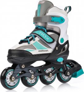 Rolki Meteor Rox rekreacyjne regulowane szare r. 34-37 2
