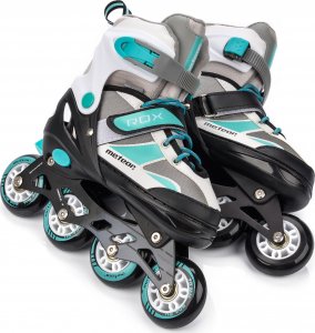 Rolki Meteor Rox rekreacyjne regulowane szare r. 34-37 4