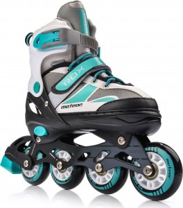 Rolki Meteor Rox rekreacyjne regulowane szare r. 34-37 5