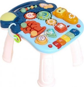 PRC CHODZIK INTERAKTYWNY PCHACZ EDUKACYJNY STOLIK 6w1 NIEBIESKI 10