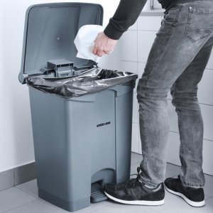 Kosz na śmieci Amer Box Pojemnik kosz na śmieci odpady z pedałem 87L 3