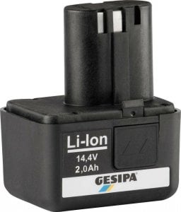 GESIPA Akumulator wtykowy litowo-jonowy, 14,4 V/2,0 Ah GESIPA 1