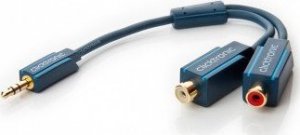 Adapter AV Clicktronic Adapter Y MP3 - Długość kabla 0.1 m 1