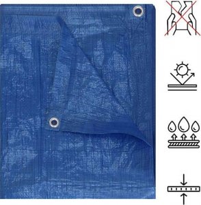 Plandeka Springos 300 cm  x 400 cm 60 g/m2 4