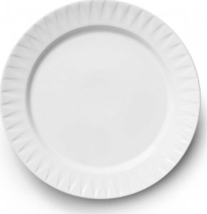 Sagaform talerz, biały, ceramika, śred. 27,5 cm 1