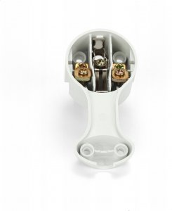 Montis Wtyczka rozbieralna kątowa płaska WT-16UP Montis MT093 biała 5