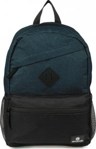 Betlewski Czarno-granatowy męski plecak sportowy Betlewski duży szkolny modny BE5 3