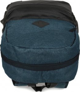 Betlewski Czarno-granatowy męski plecak sportowy Betlewski duży szkolny modny BE5 4