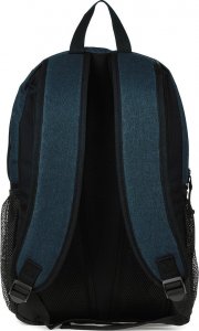 Betlewski Czarno-granatowy męski plecak sportowy Betlewski duży szkolny modny BE5 7