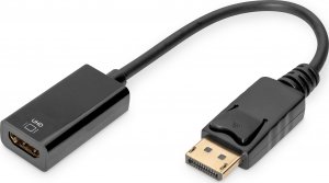 Adapter AV Digitus DisplayPort - HDMI czarny (DB-340415-002-S) 1