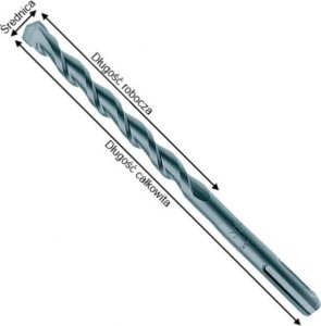 Wiertło Makita WIERTÅO SDS-PLUS  12*160MM 1