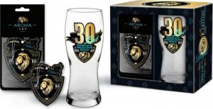 BGtech Zestaw szklanka do piwa 500 ml + Aroma Car 30 lat 1