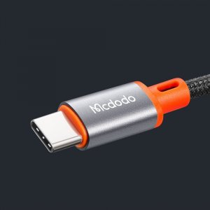 Kabel USB Mcdodo USB-C - mini Jack 3.5 mm 2 m Czarny (CA-0900) 12