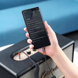 Kabel USB Mcdodo USB-C - mini Jack 3.5 mm 2 m Czarny (CA-0900) 4