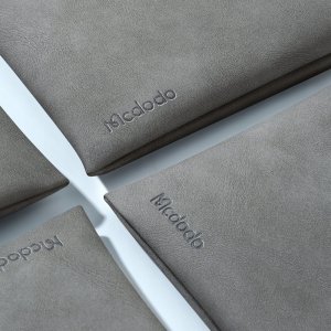 Mcdodo Mcdodo etui worek pokrowiec na akcesoria zamykany (L) Szary 4