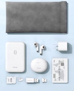 Mcdodo Mcdodo etui worek pokrowiec na akcesoria zamykany (S) Czarny 8