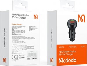 Ładowarka Mcdodo Ładowarka samochodowa , USB typ C Mcdodo 5000 mA 9