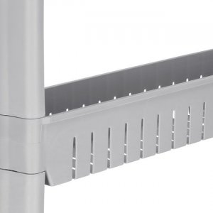 Springos Mobilny regał na kółkach szafka łazienkowa 3 półki szary UNIWERSALNY 5