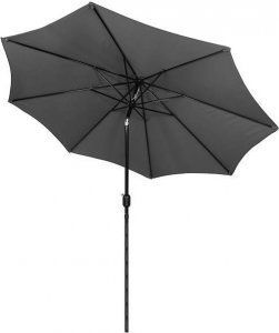 Springos Parasol ogrodowy składany 300 cm duży na balkon ciemnoszary UNIWERSALNY 13