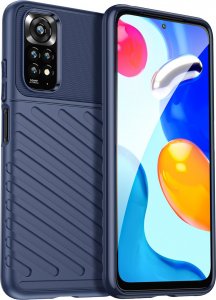 Hurtel Thunder Case elastyczne pancerne etui pokrowiec Xiaomi Redmi Note 11 Pro+ 5G / 11 Pro 5G / 11 Pro niebieski 1