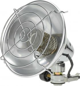 Mil-Tec Mil-Tec Grzejnik Gazowy na Kartusze Srebrny 3