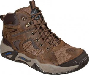 Buty trekkingowe męskie Skechers Arch Fit Recon - Percival brązowe r. 43 2