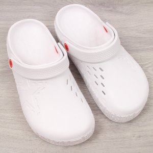 Big Star Klapki męskie kroksy białe Big Star II175003 41 2