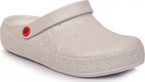 Big Star Klapki męskie kroksy białe Big Star II175003 41 4