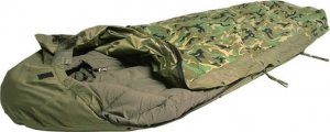 Mil-Tec Mil-Tec Pokrowiec Bivy Bag na Śpiwór Woodland 1