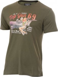 Mil-Tec Koszulka T-Shirt Top Gun Pin-Up Olive r. 3XL 1