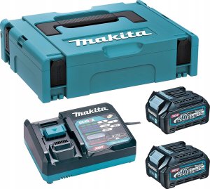 Makita Akumuliatoriu ir ikroviklio komplektas MAKITA 40V Max XGT 2x2,5Ah 1