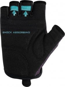 Martes Rękawiczki rowerowe Martes Lady Bayon czarno-fioletowe rozmiar S 3