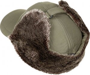 Fox Fox Outdoor Czapka Zimowa z Daszkiem Traper Olive 3
