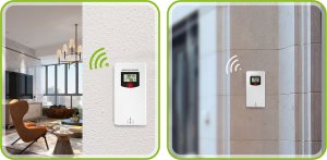 Stacja pogodowa Berdsen Stacja pogodowa z wyświetlaczem BD-904 czarna 9