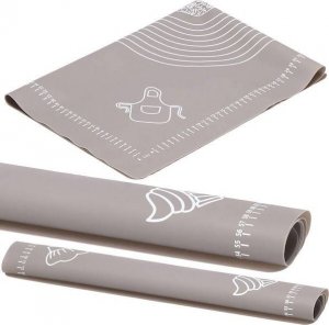 Springos Silikonowa stolnica 65x45cm z podziałką do ciasta UNIWERSALNY 11