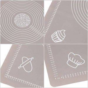 Springos Silikonowa stolnica 65x45cm z podziałką do ciasta UNIWERSALNY 10